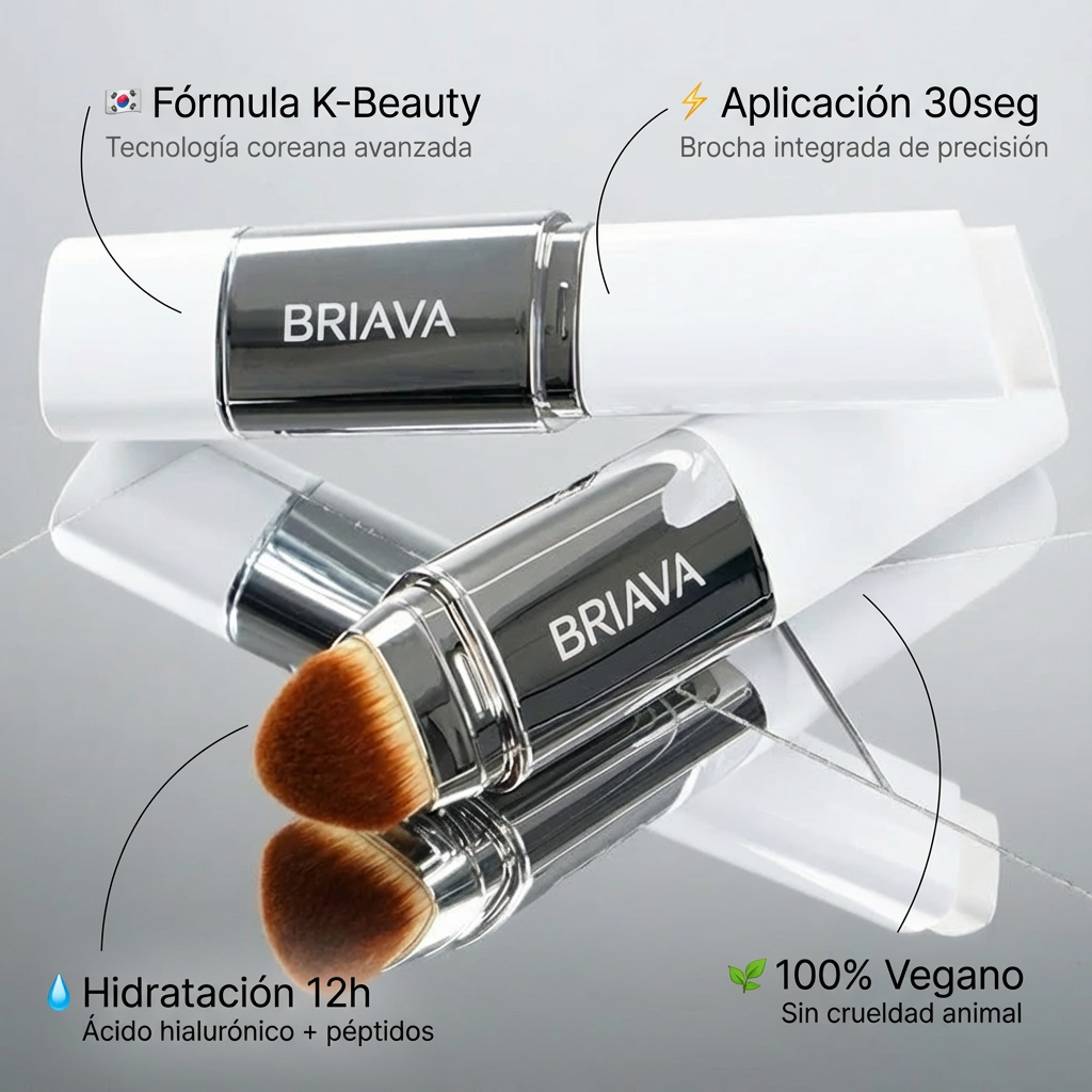 Stick de Maquillaje 2 en 1 Coreano